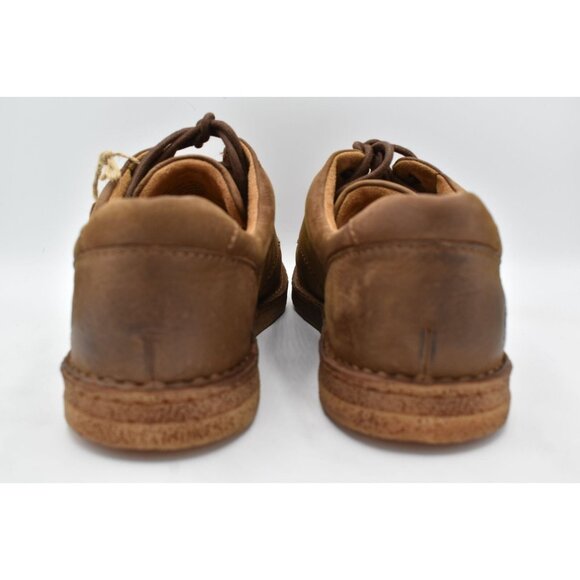 Born Mens Size 9 Starwind Brown Carafe Nubuck Leather Oxford Casual Dress Shoes main image 5